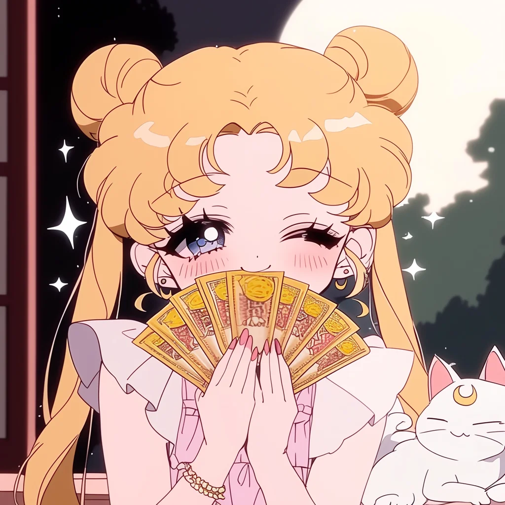 跟着美少女战士一起暴富变美