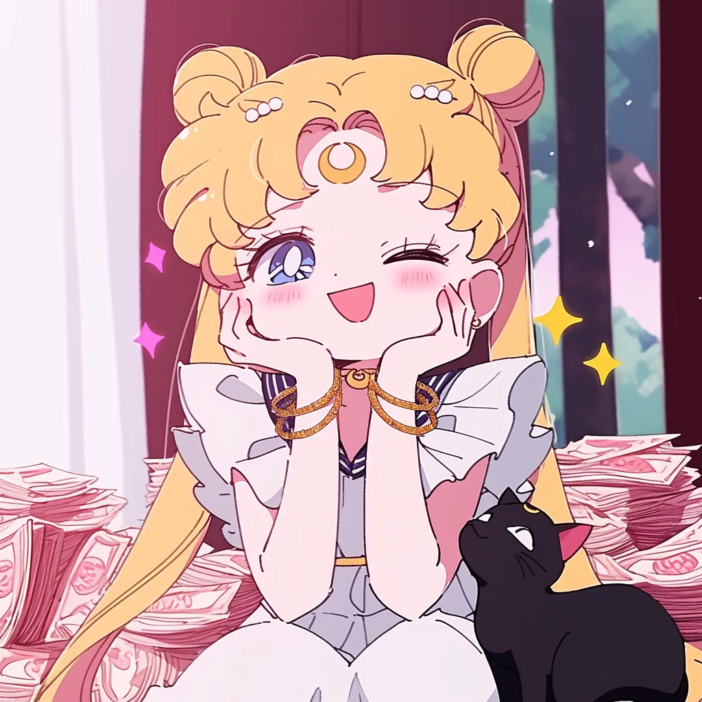 跟着美少女战士一起暴富变美