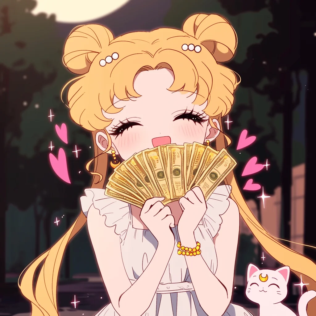 跟着美少女战士一起暴富变美