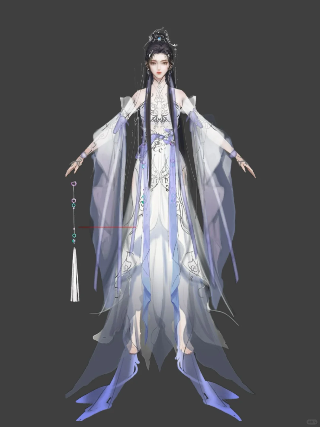 长阳给陆雪琪设计的服设