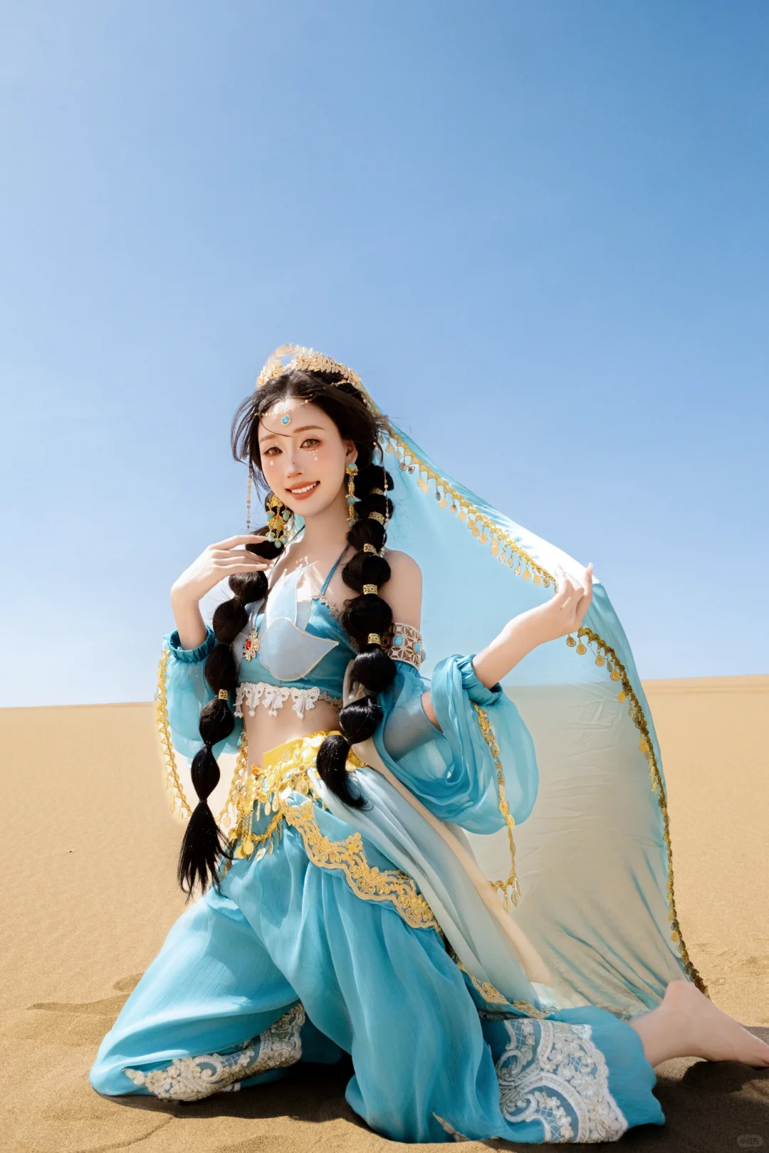 敦煌西域公主也太美了吧给我锁si这一套
