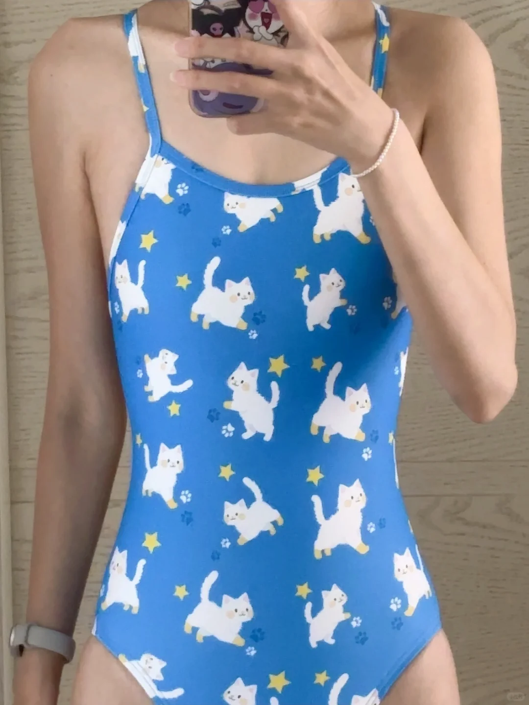 泳衣ootd 今天是蓝色小猫💙🐈