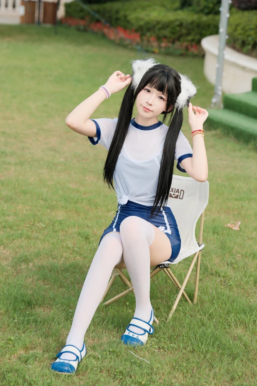 泳池长腿妹妹，爱了爱了