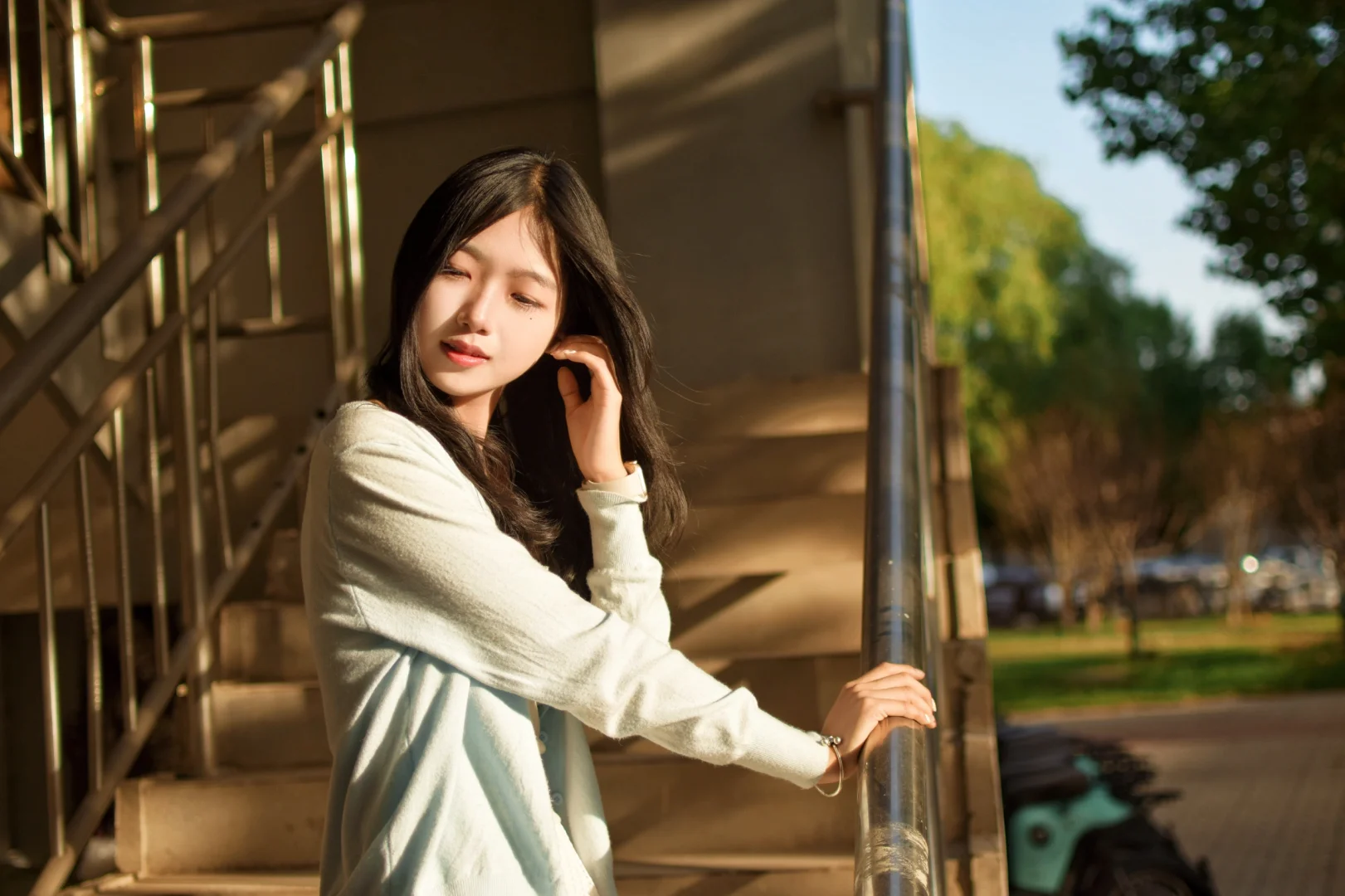 超绝“王冰冰”微笑的女大！