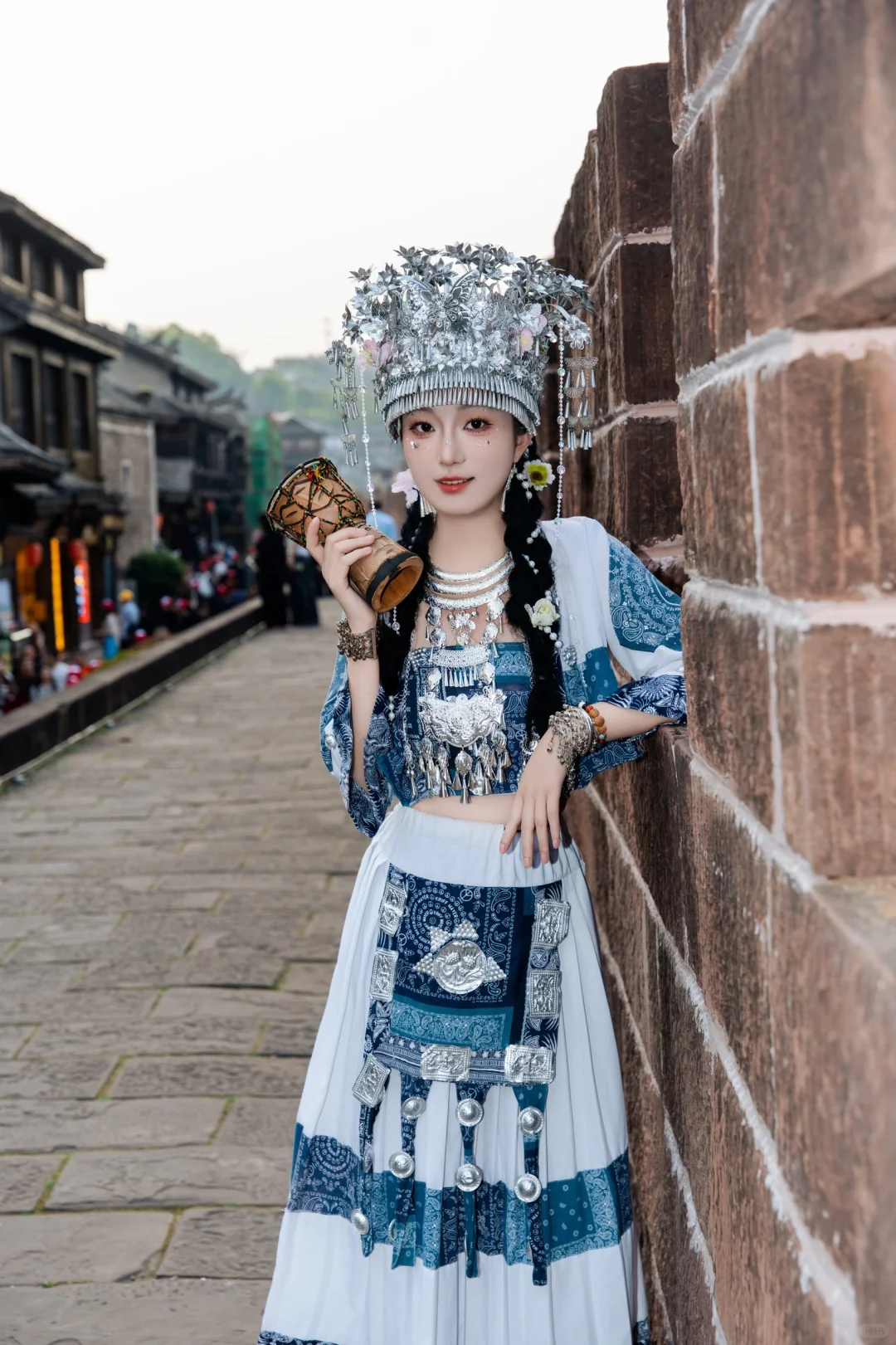 她的民族风情民族服饰打卡