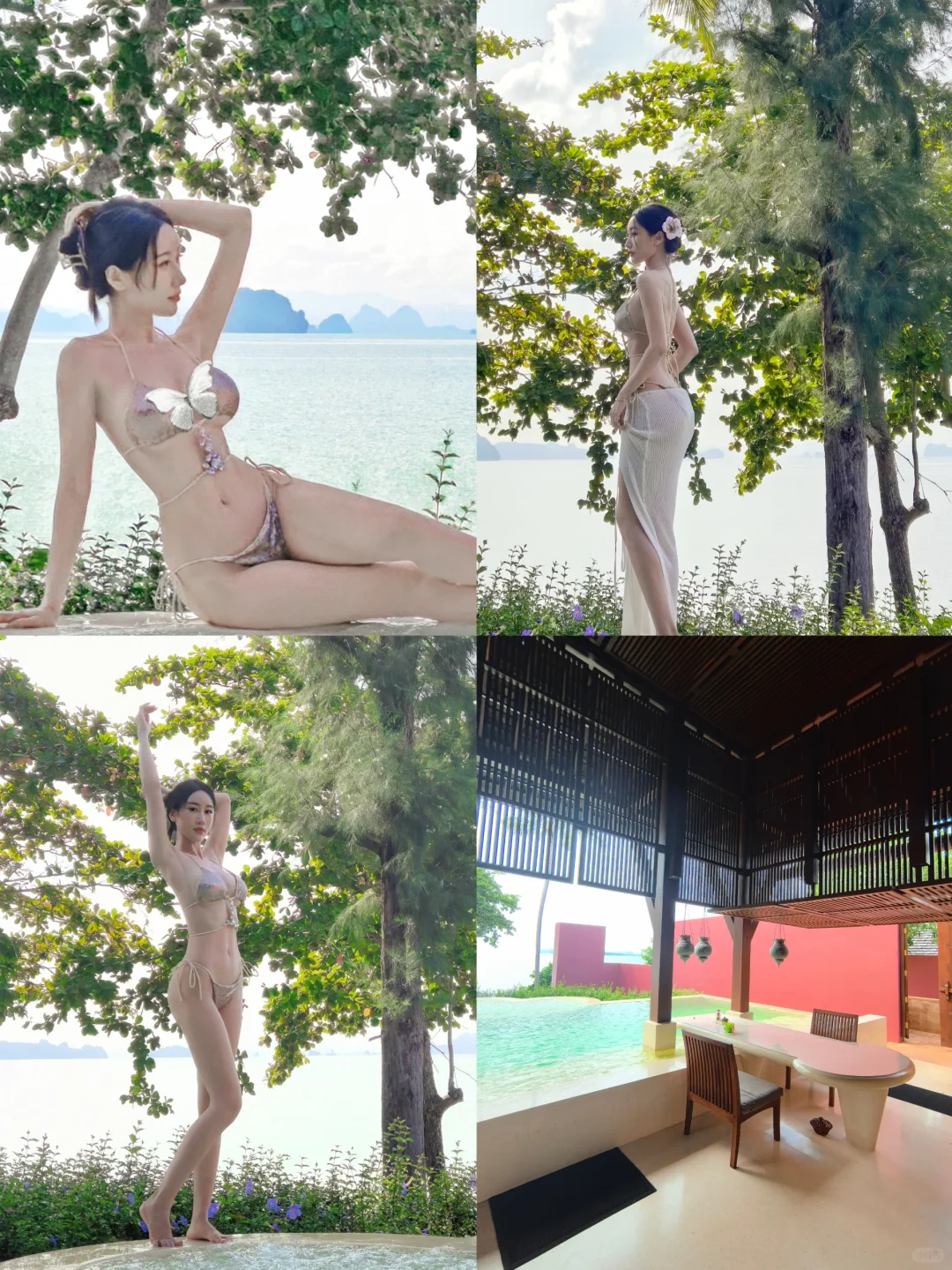 因为这个私人泳池飞去一座海岛