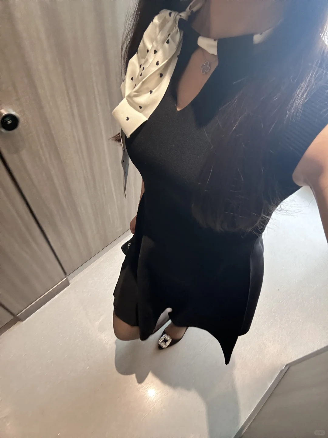 挑战职场丝袜穿搭第13天