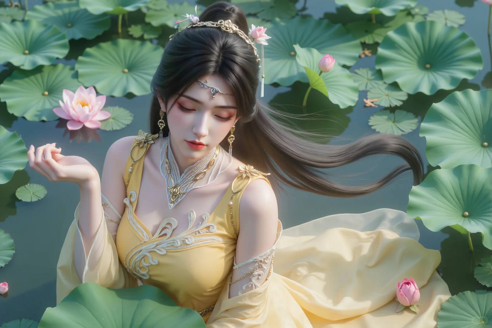 国漫女神《诛仙》金瓶儿 美人胚子