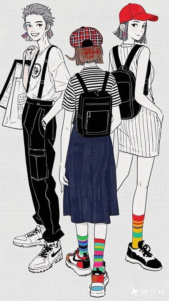 🌈甜酷少女穿搭图鉴，时髦感拉满！