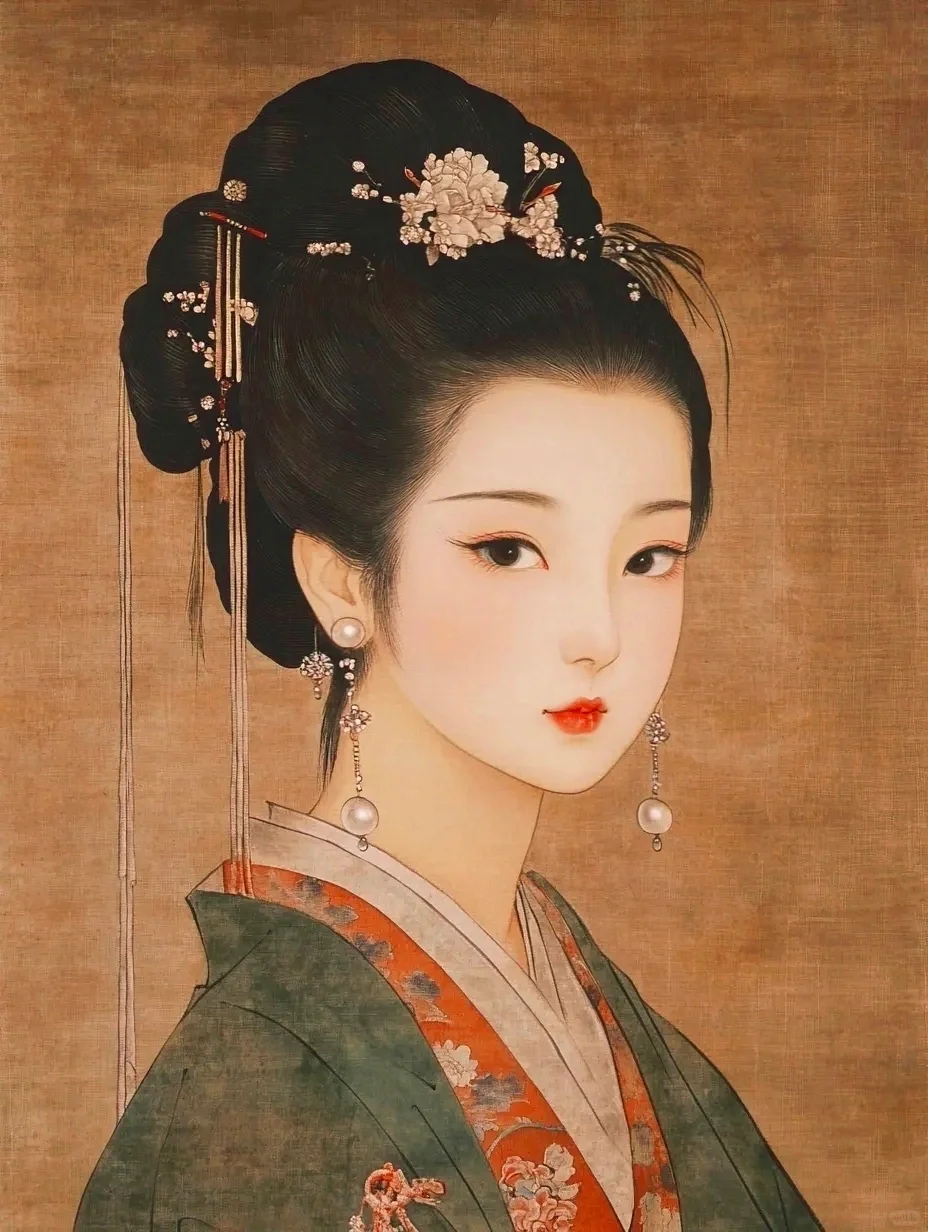美人图之古典东方韵‖沉鱼落雁，闭月羞花！