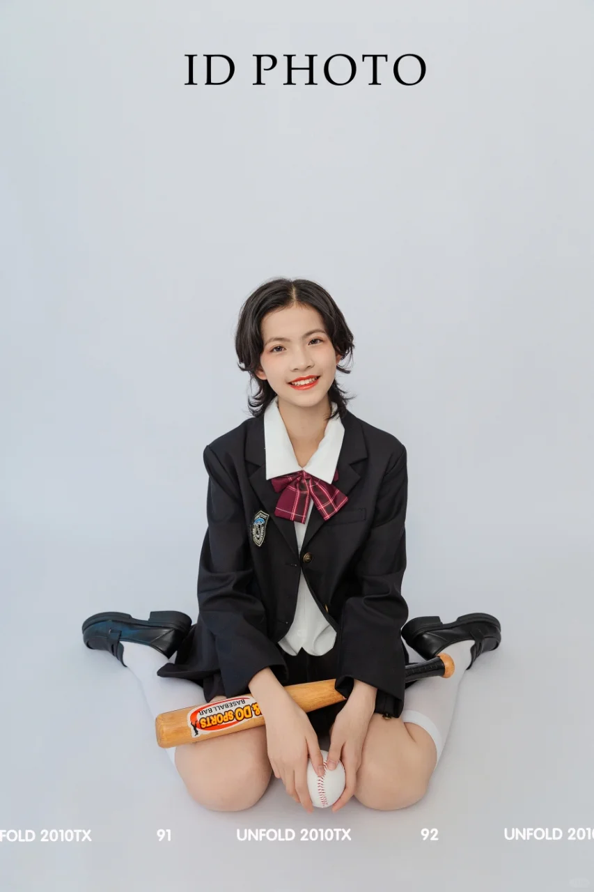 徐州十二岁女孩学院风写真
