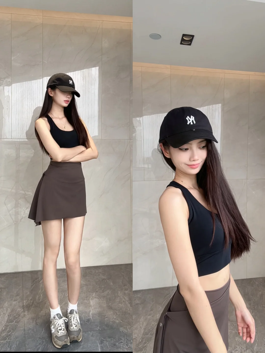 超显身材的运动套装