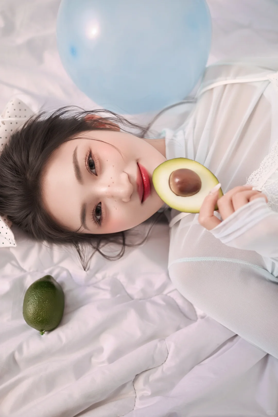 少女感满满的水光肌韩系写真！