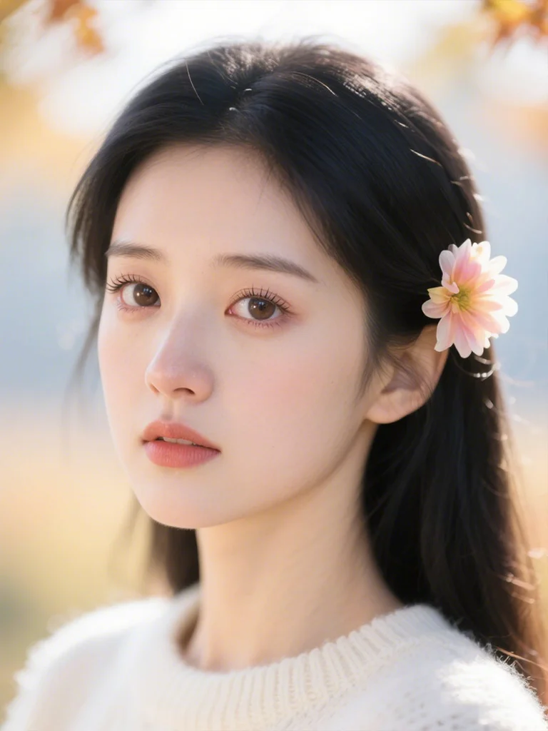 AI女生头像分享｜甜美女生