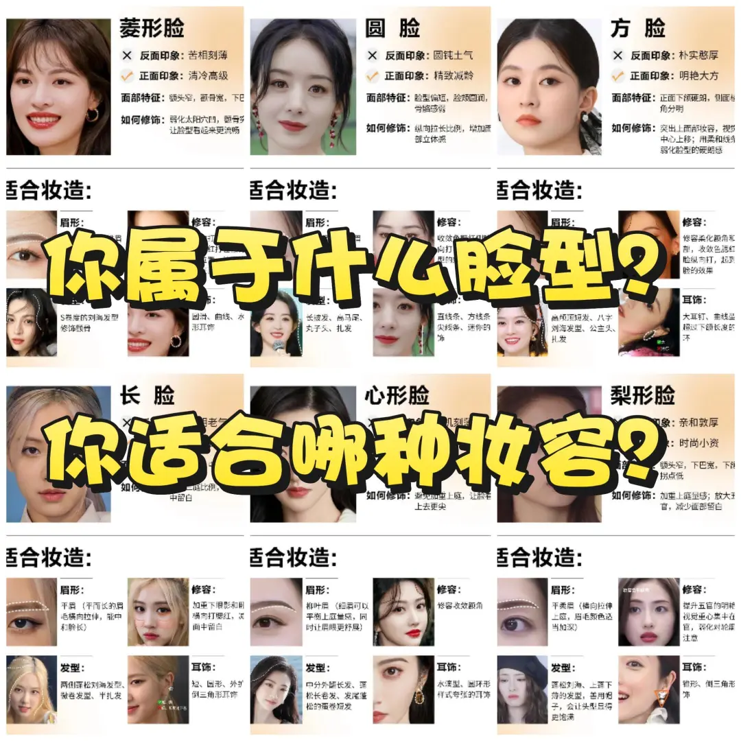 我宣布方圆脸才是天选美人！！！
