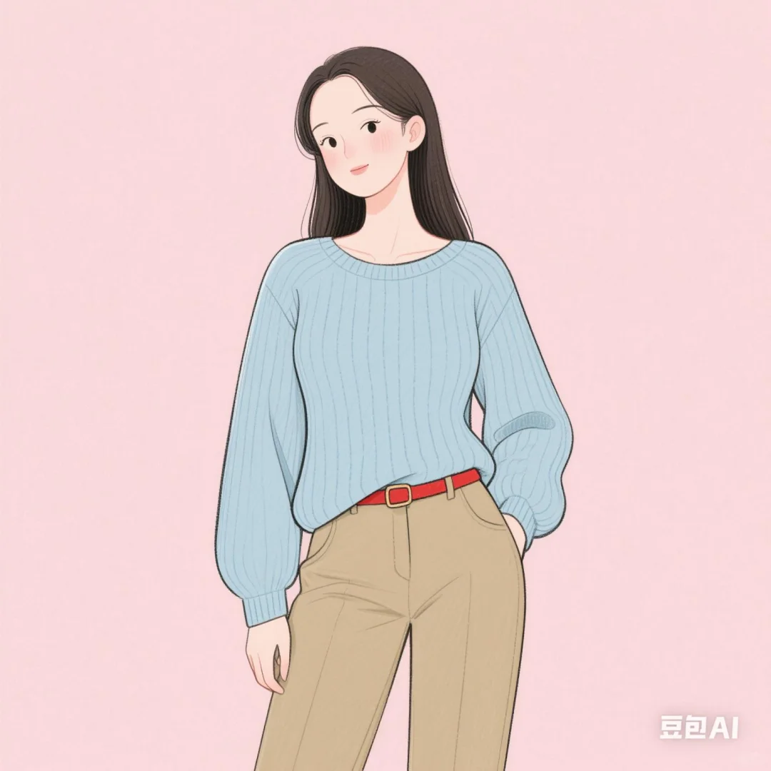 ✨微曲线型身材｜直线与曲线的平衡穿搭法则
