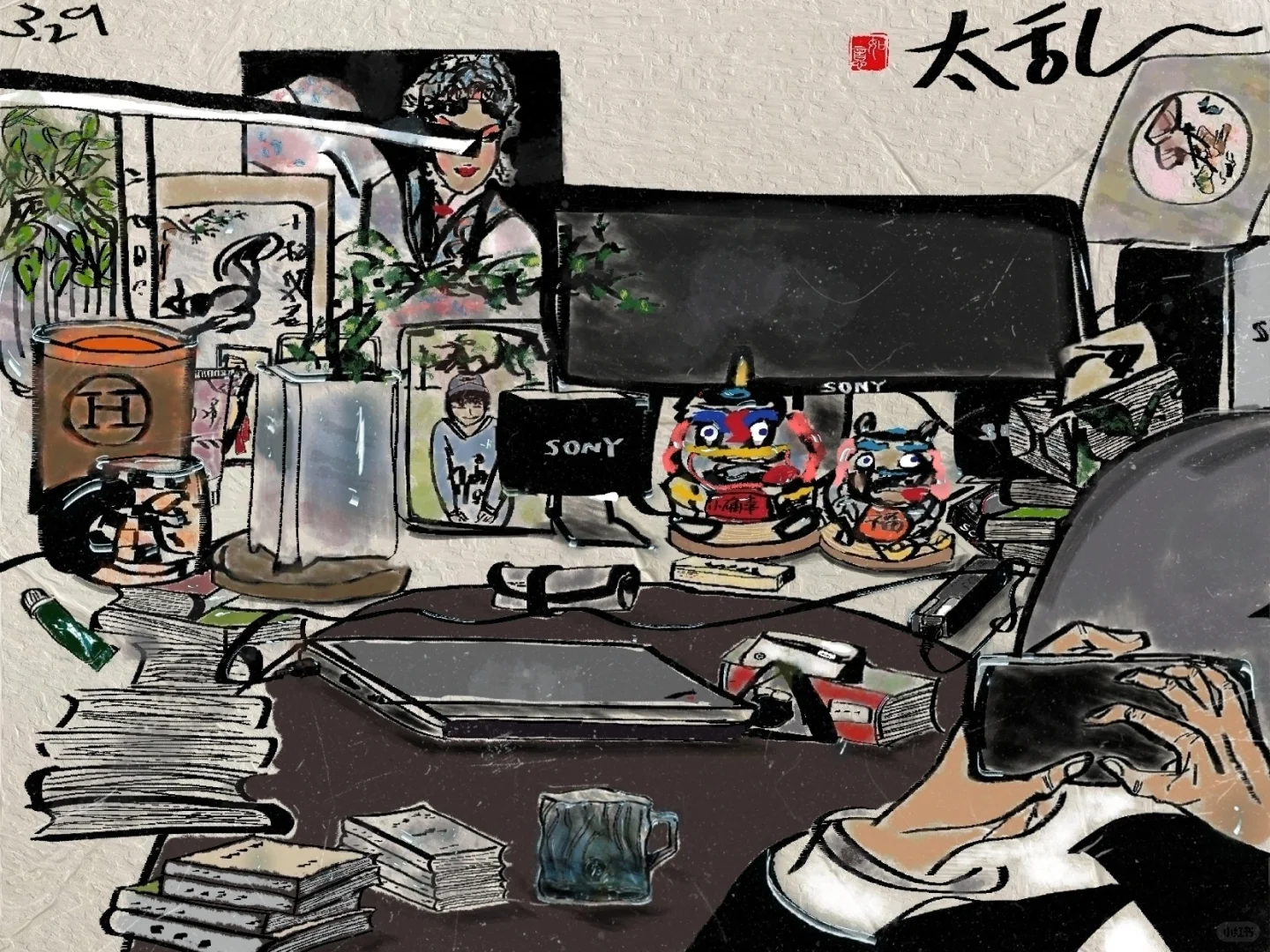 中年妇女，狼狈挣扎着抵抗欲望