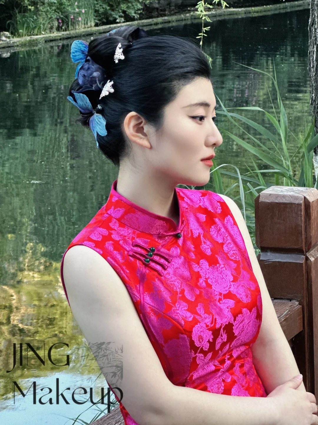 传统中式妆面真的美上天！