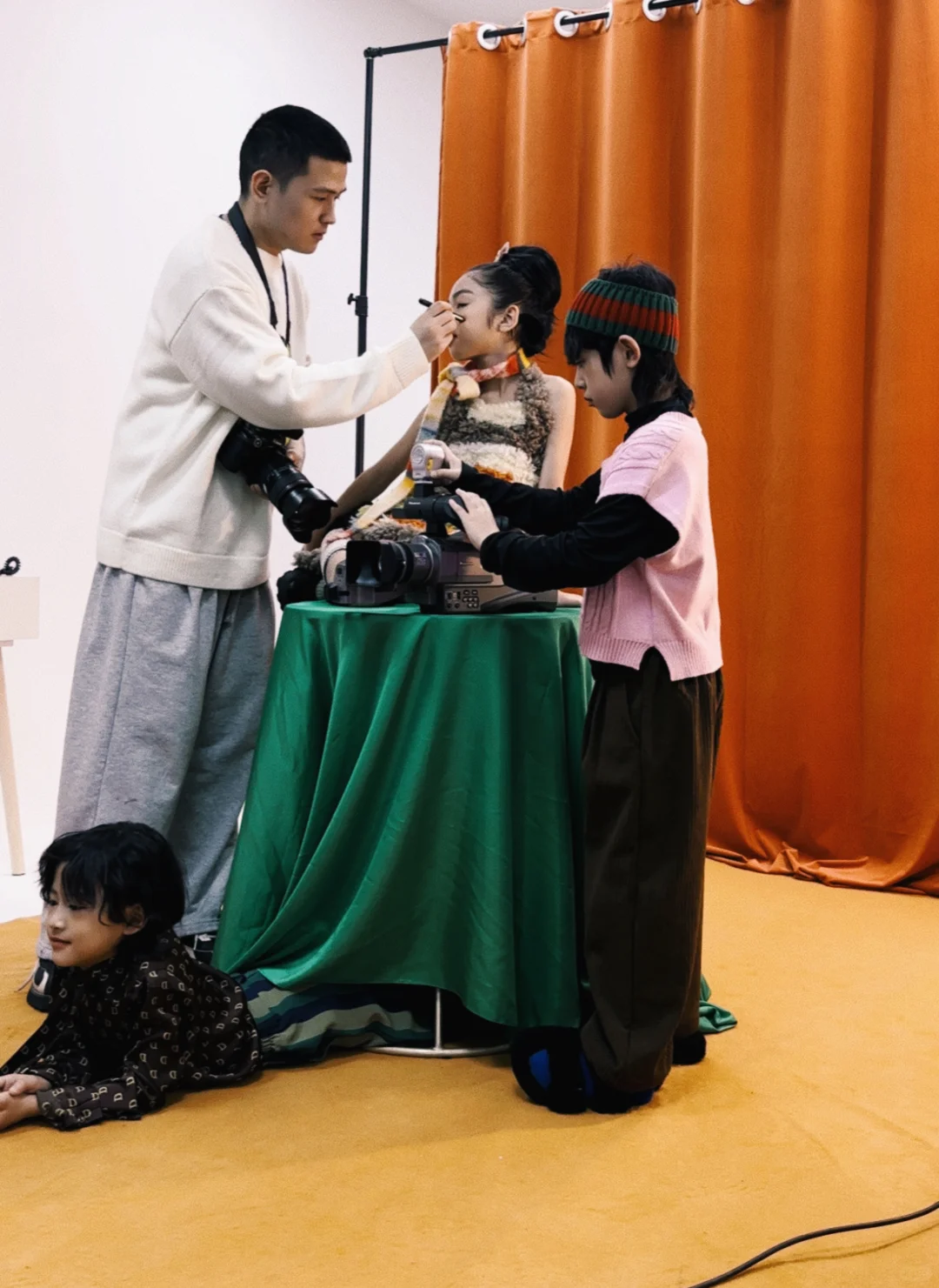 新年主题拍摄花絮