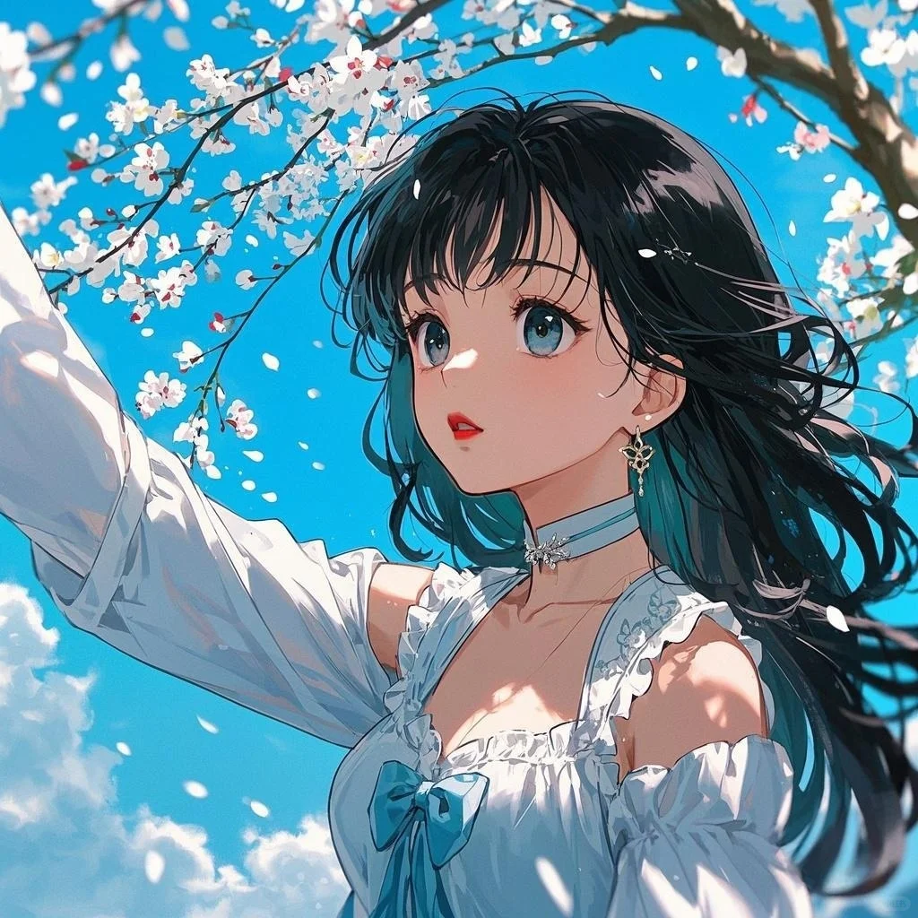 高冷女神头像