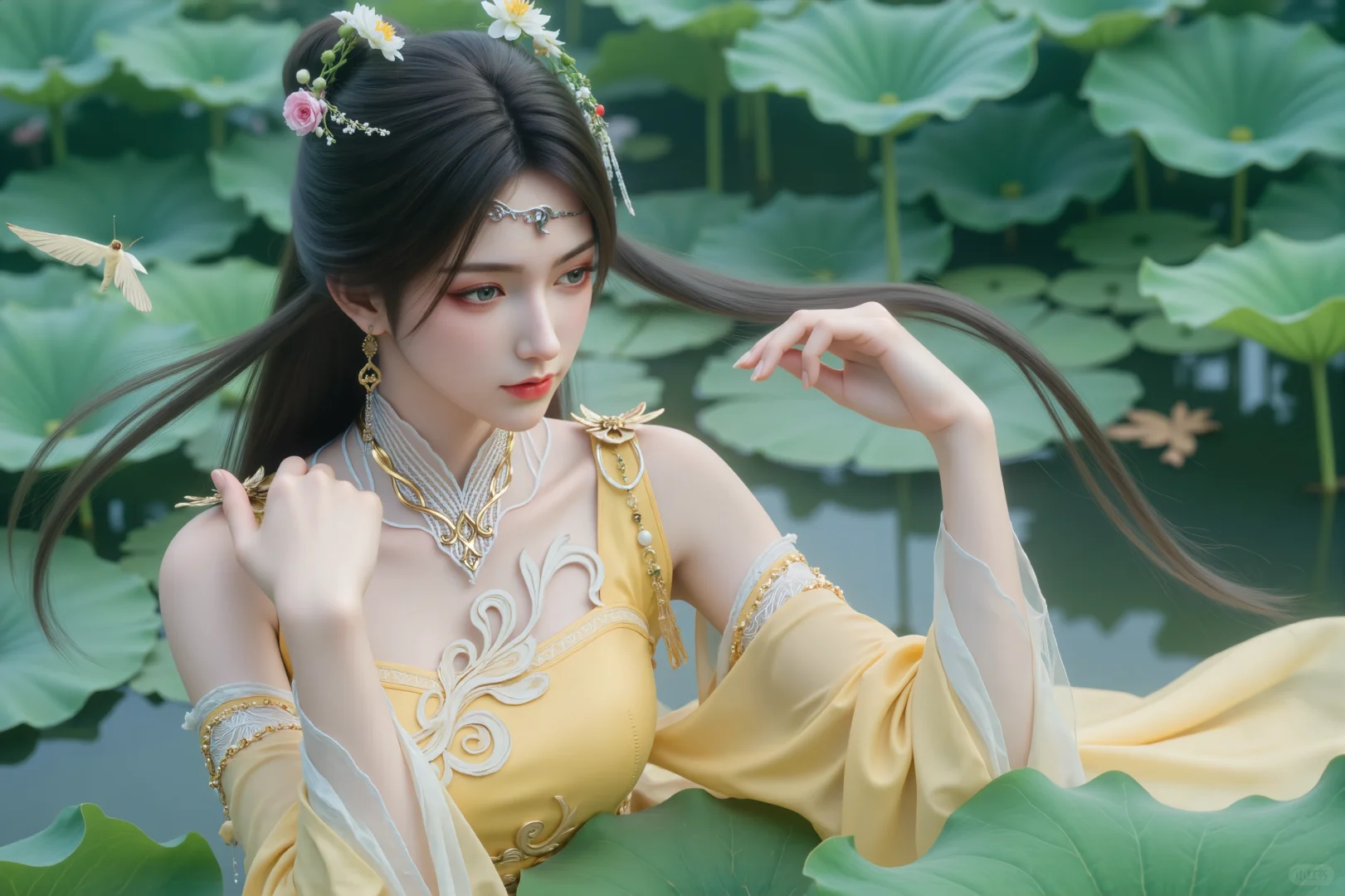 国漫女神《诛仙》金瓶儿 美人胚子
