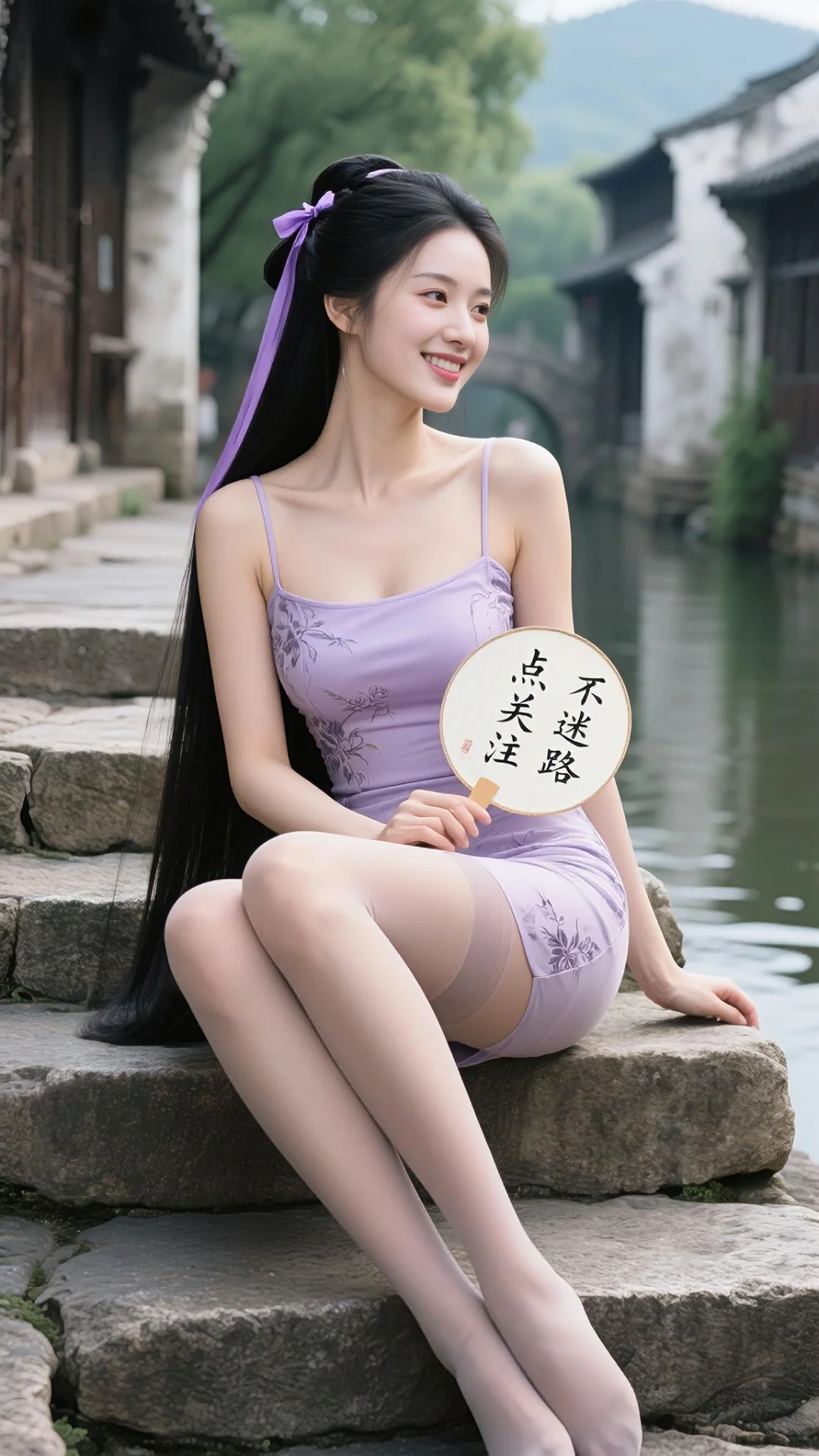 紫色纯欲系超清
