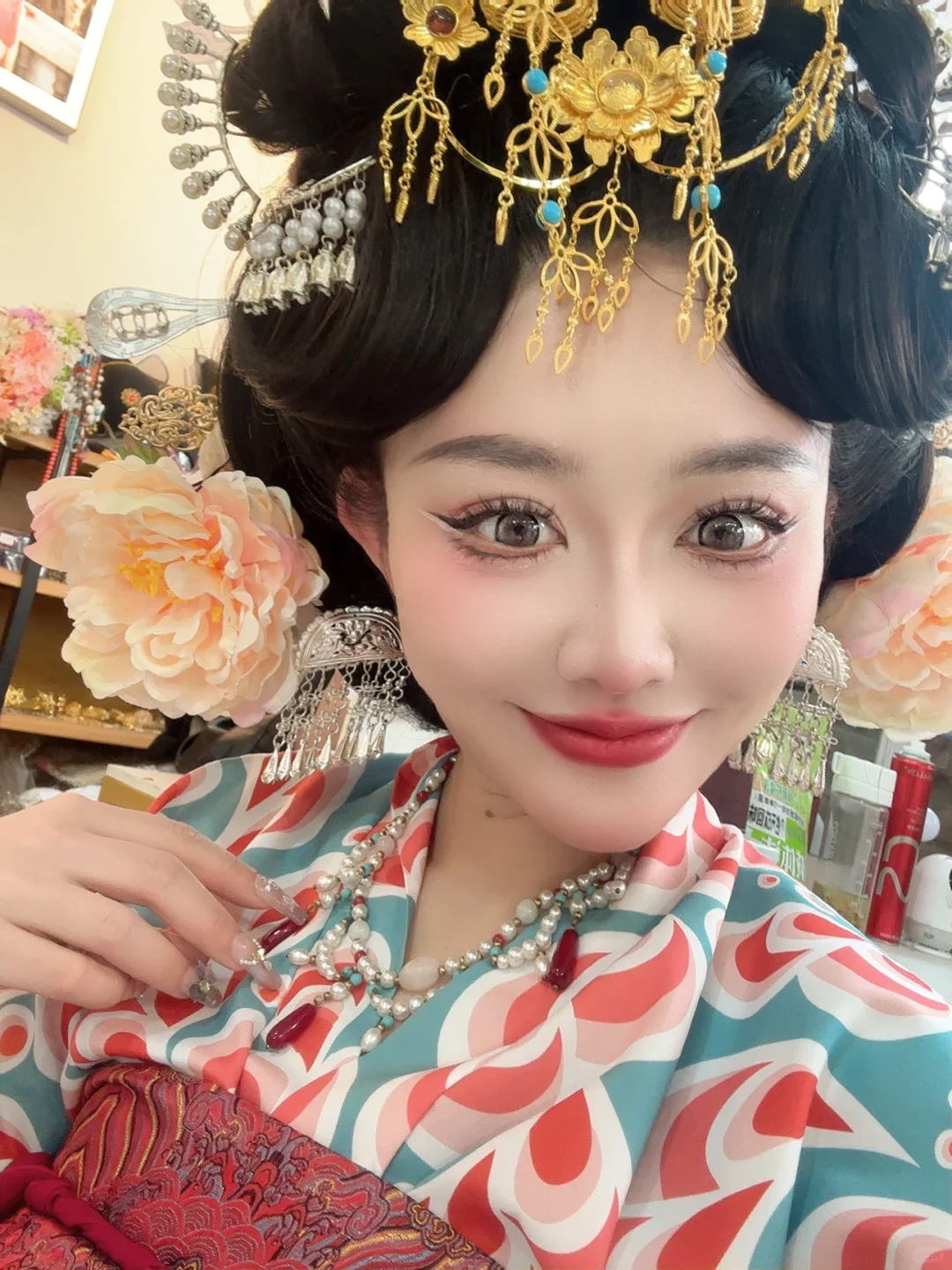 来大同体验汉服｜人间富贵花大家看看怎么样