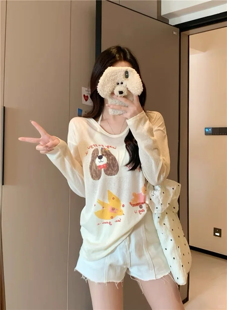 💖猫眼印花T恤，显白必备💖