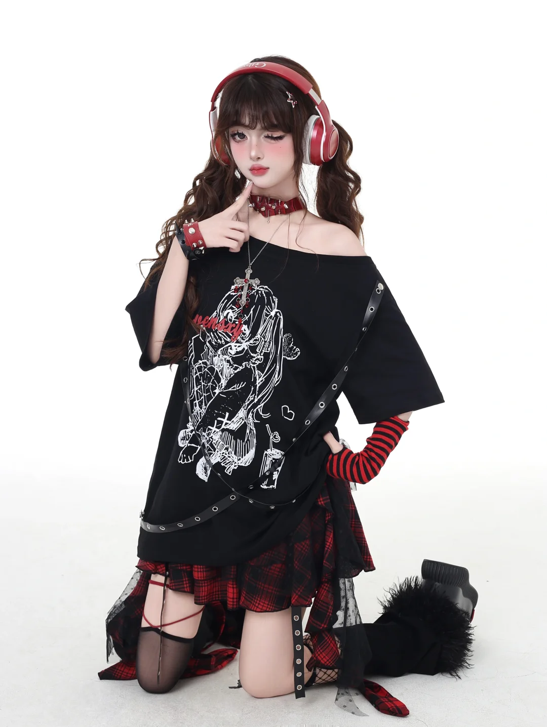 人设穿搭之有点乖的摇滚少女🎸
