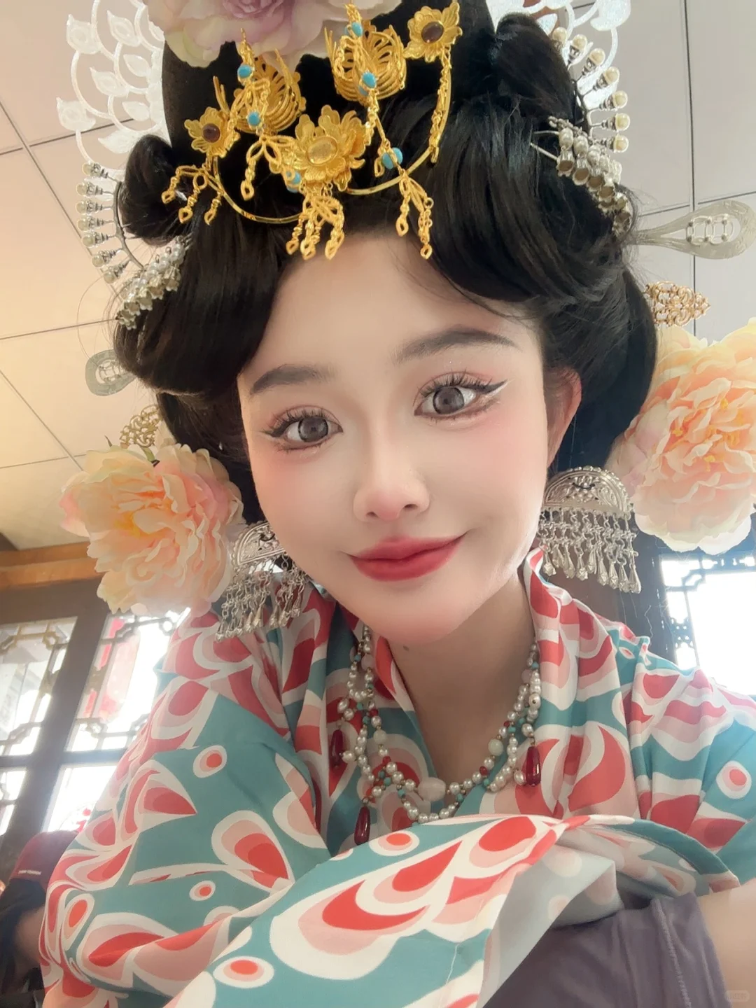 来大同体验汉服｜人间富贵花大家看看怎么样