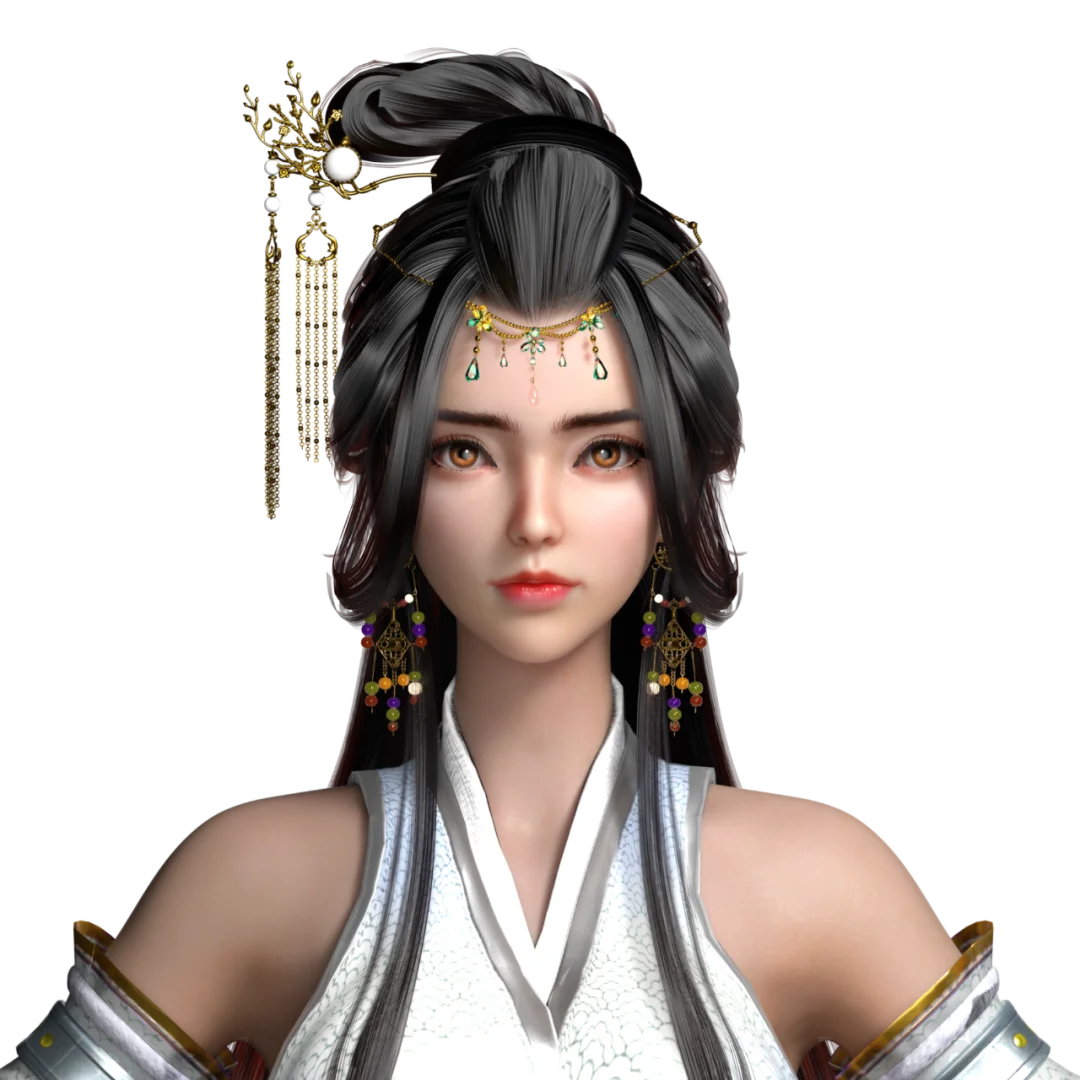 嫦娥仙子 女侠 古装美女 美型 古风 数字人