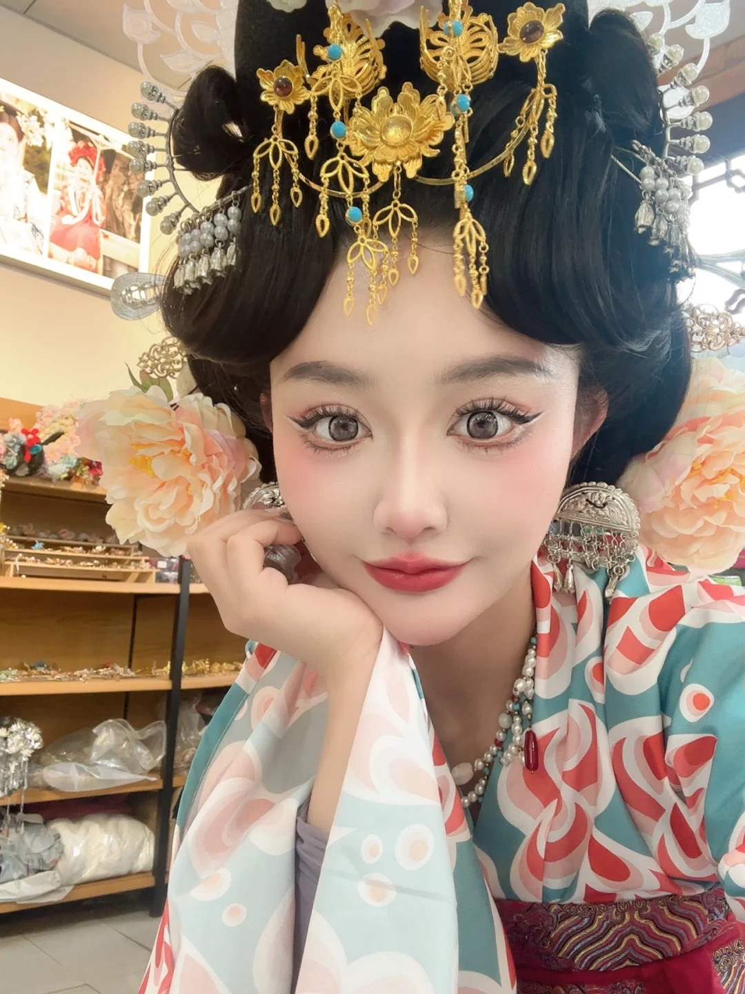 来大同体验汉服｜人间富贵花大家看看怎么样