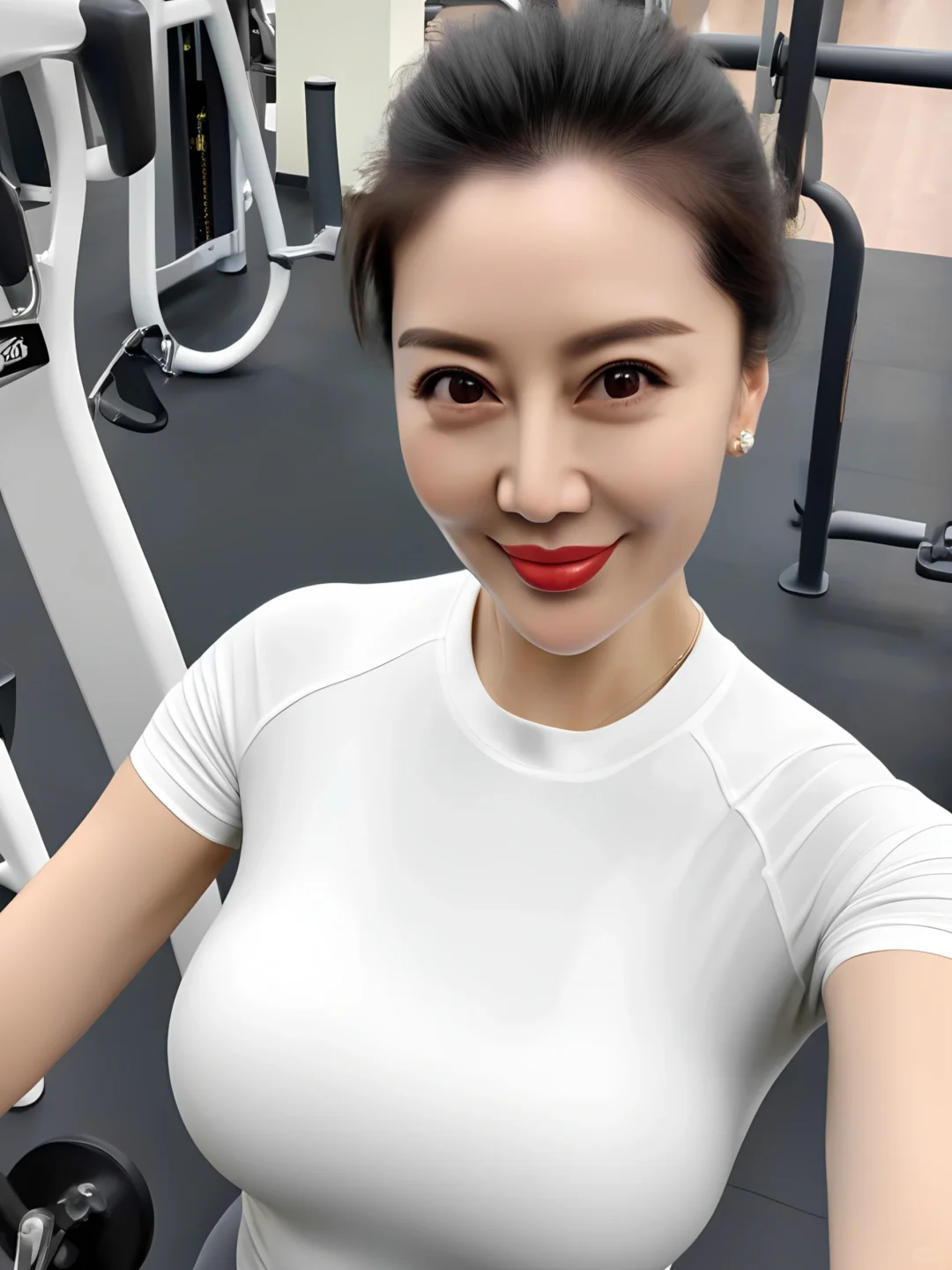 70后阿姨健身日常