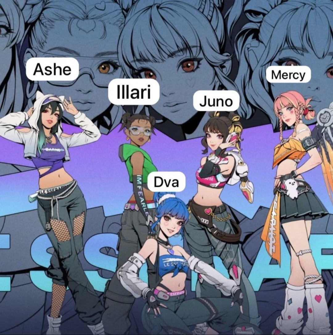 守望新女团皮肤即将上线