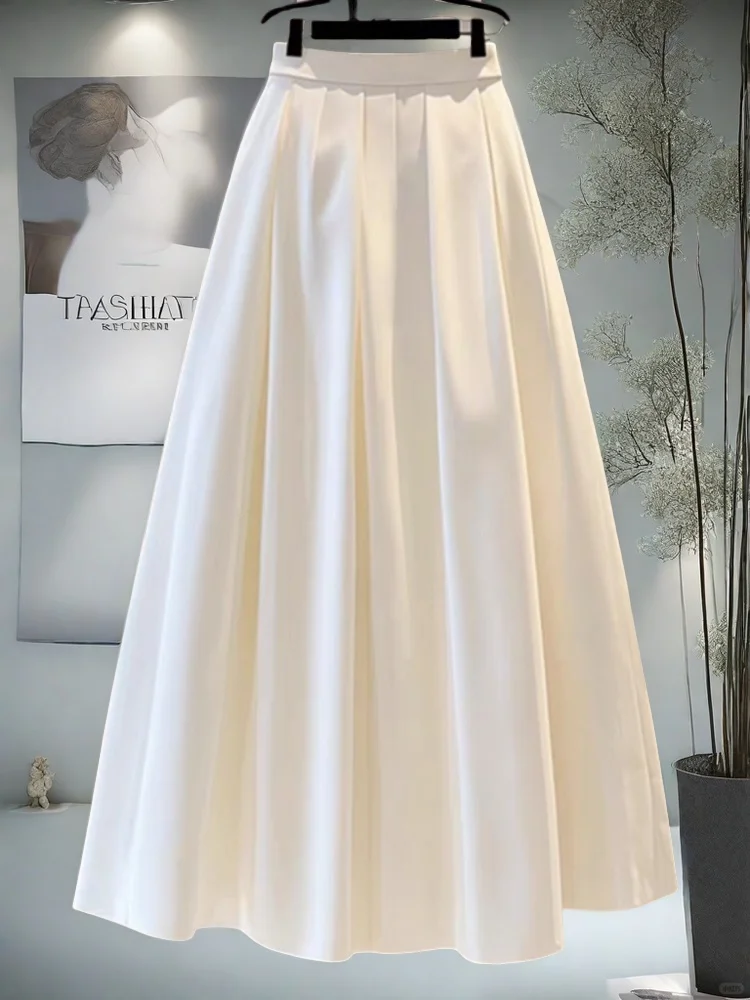 女神最爱！哥弟白色半裙👗春夏季必备