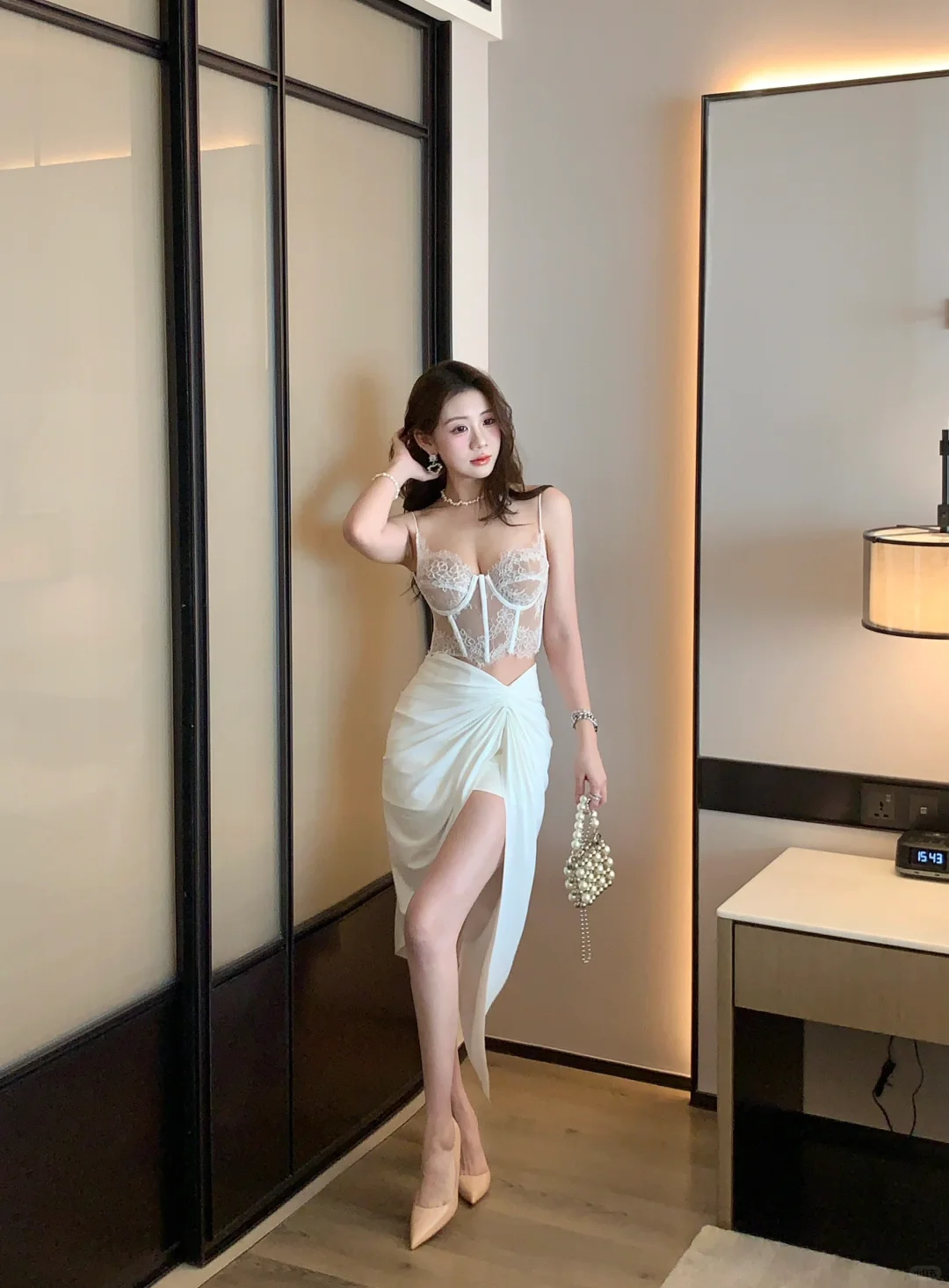 蕾丝鱼骨撑，唯美性感鲨疯了💖
