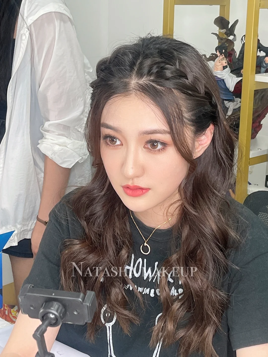 Angelababy 早期混血妆容，公主甜