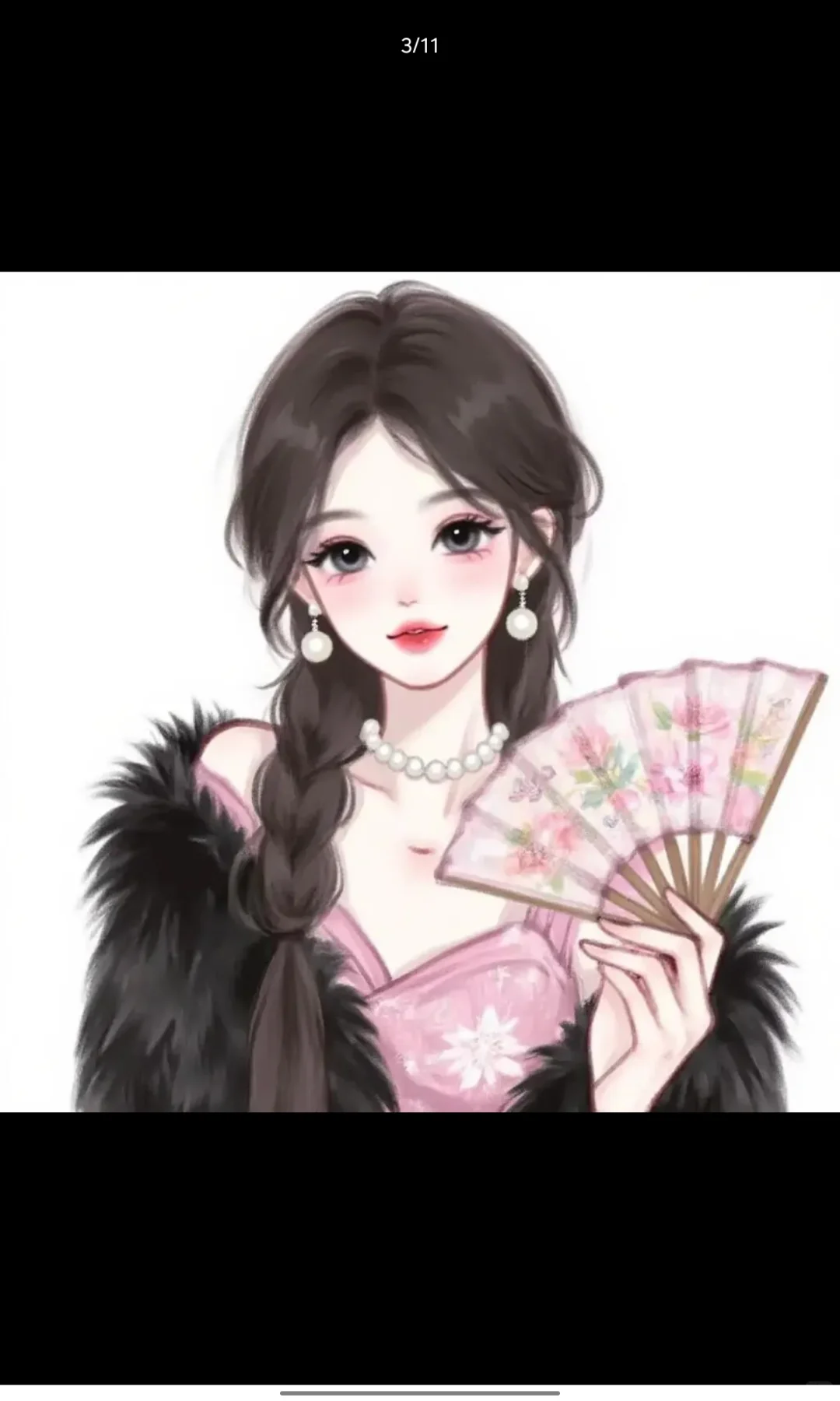 美女图分享，可萌可仙。