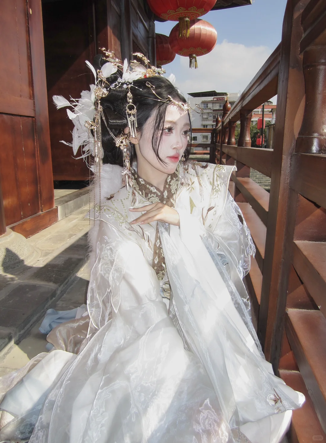 金色神女太美了 怎么拍都好看‼️