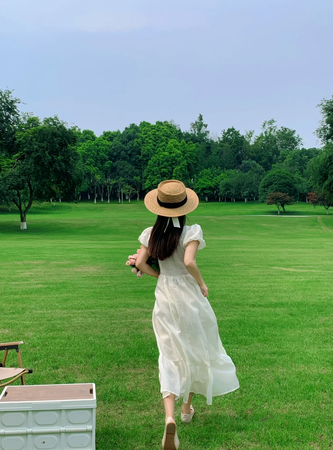 夏日初恋感小白裙