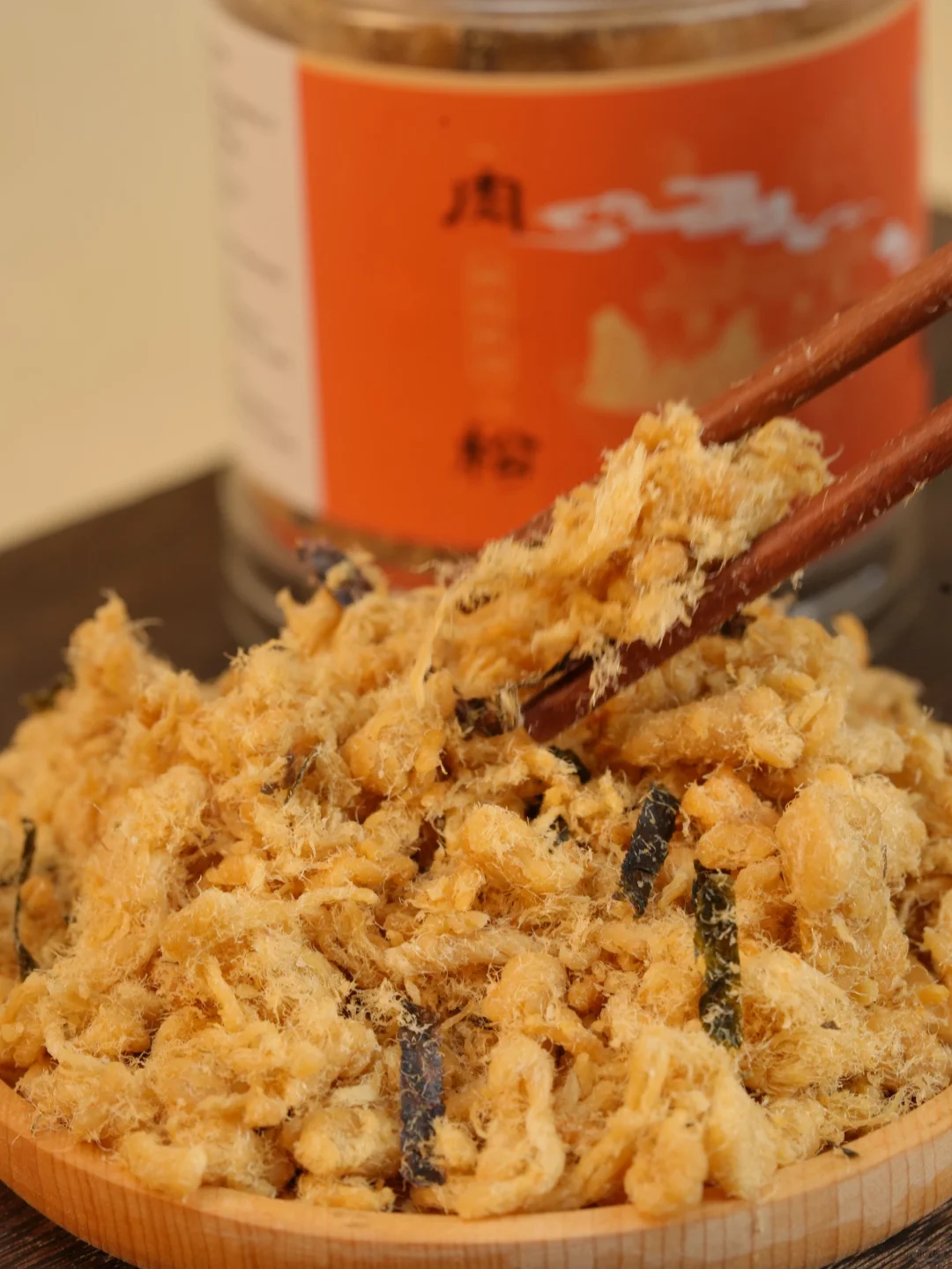 这个肉松一目了然的健康食材也太让人安心了