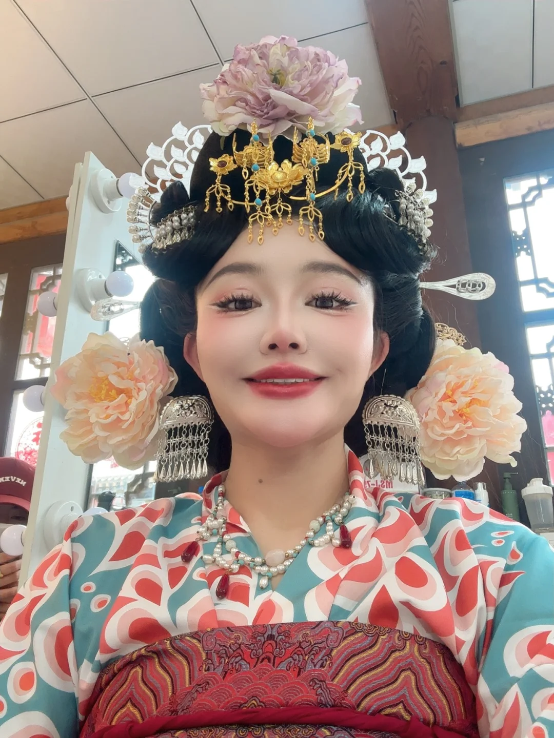 来大同体验汉服｜人间富贵花大家看看怎么样