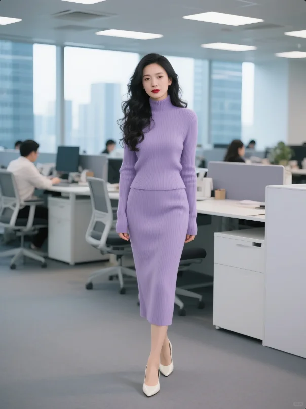 35岁职场女性穿搭温柔显白提气质