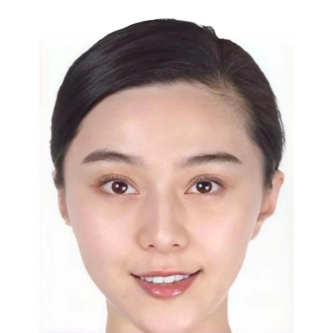 原生素颜也好标准的美啊