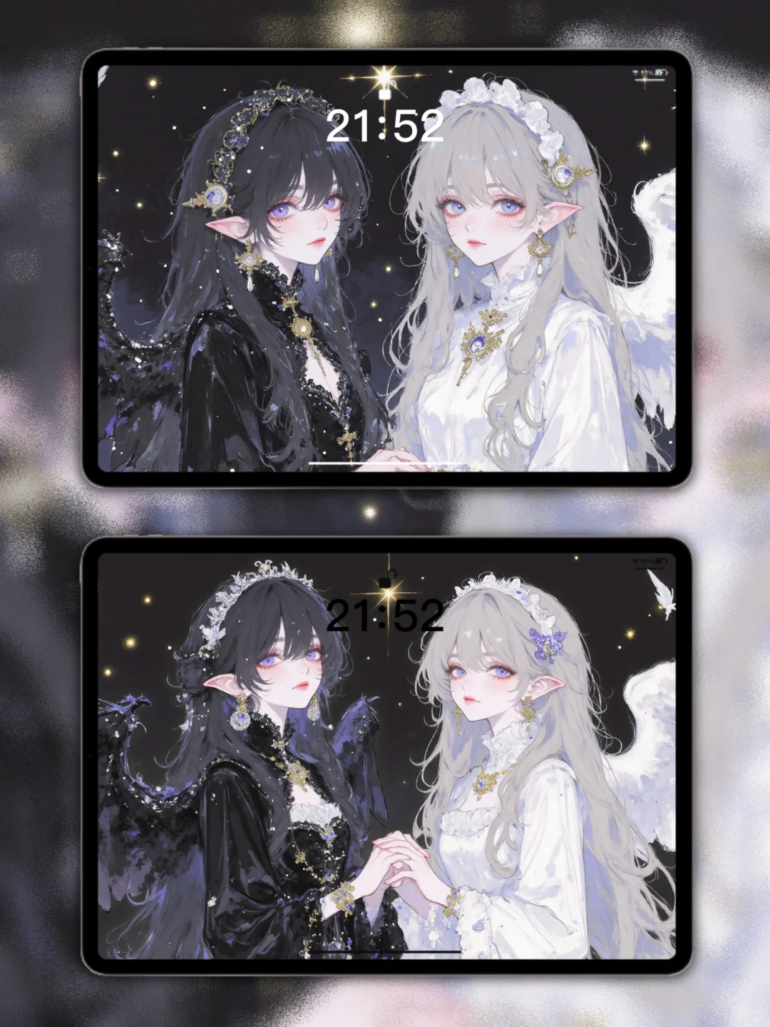 【首发】闺蜜头像+壁纸丨天使&恶魔