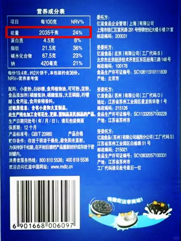 减肥就要斤斤计较，教你如何看懂热量表～