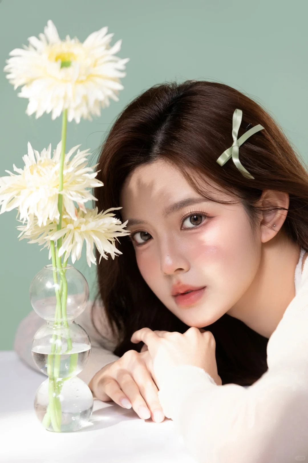 私藏的清爽风鲜花少女写真🌸谁拍谁好看❗
