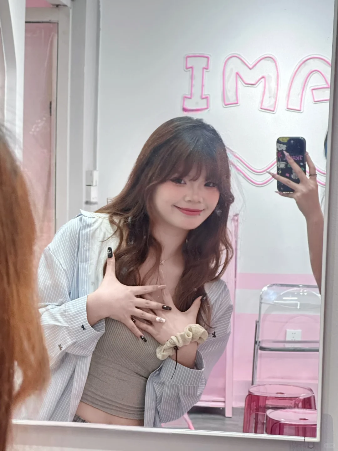 🎀168cm/125斤微胖甜妹现身！谁说微胖不能时
