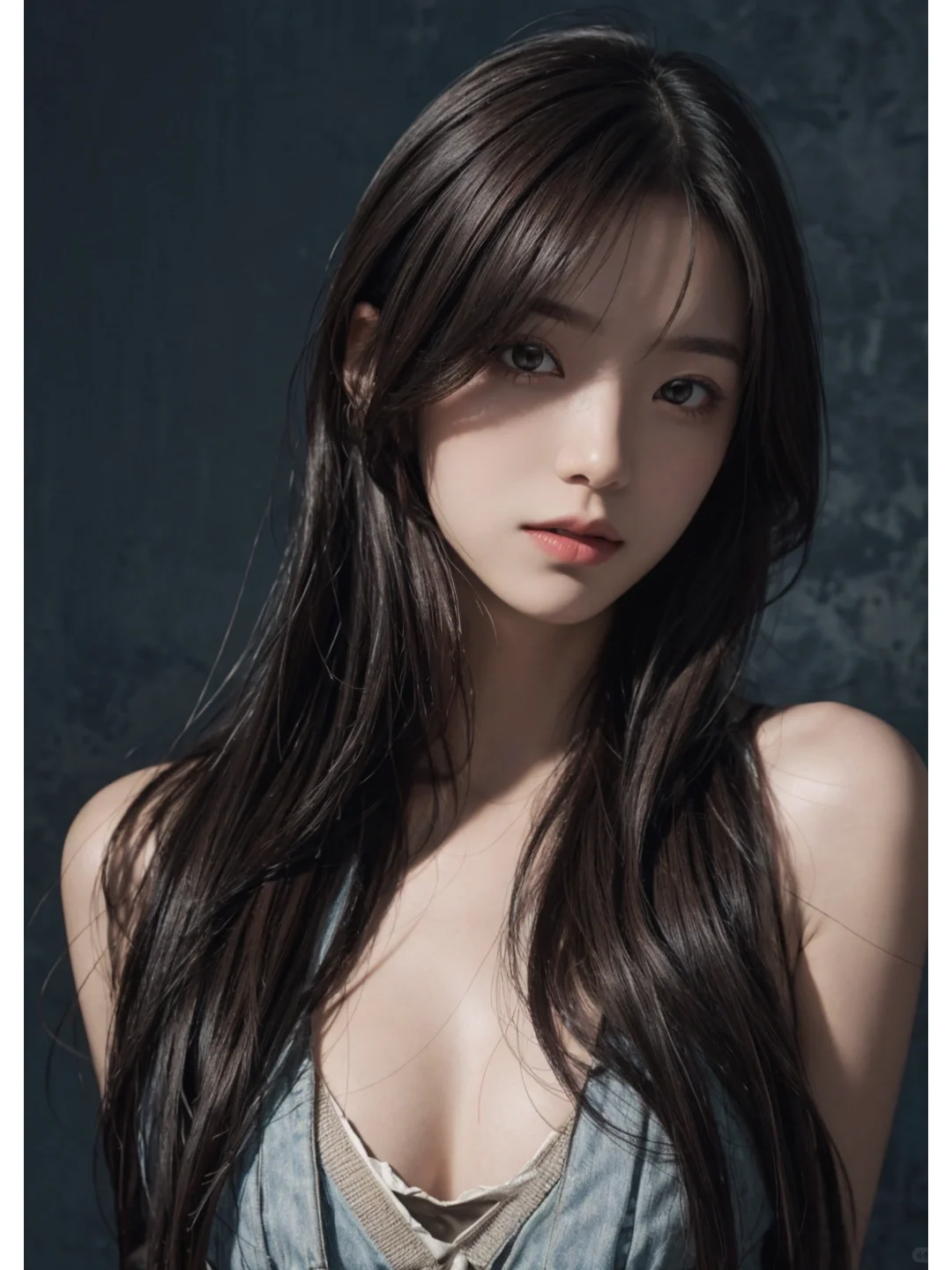简单的女孩是不是很美