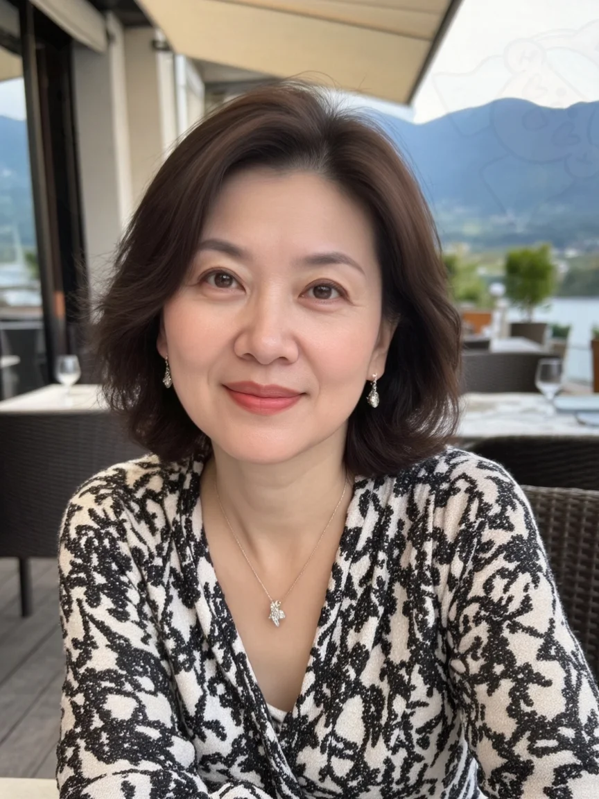 53岁又如何，大胆展示自己吧～